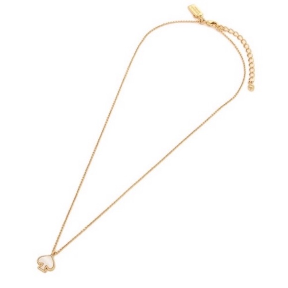 KATE SPADE • Mini Spade Pendant Necklace - Picture 2 of 9